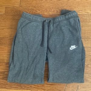 Men’s grey Nike sweatpants
